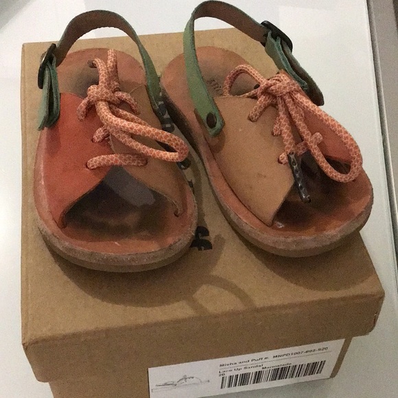 Misha and puff multi color lace up sandal - Picture 2 of 3